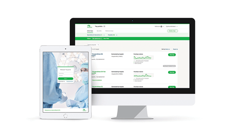 outil de gestion en ligne des procédures et des tableaux pour les professionnels de la santé